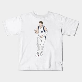 Luka Doncic - The Wonder Boy Kids T-Shirt